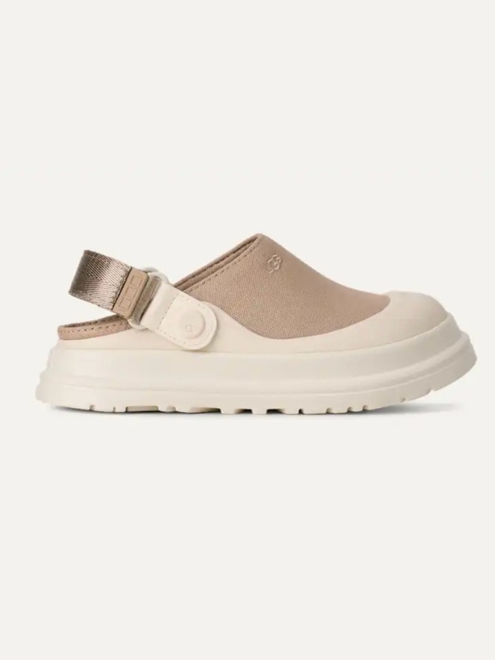 🔹UGG Goldenglow Canvas Clog